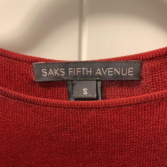 Saks Fifth Ave 100% Tussah Silk Shell Tank - Picture 2 of 5